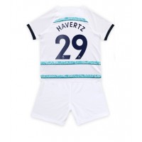 Chelsea Kai Havertz #29 Fußballbekleidung Auswärtstrikot Kinder 2022-23 Kurzarm (+ kurze hosen)